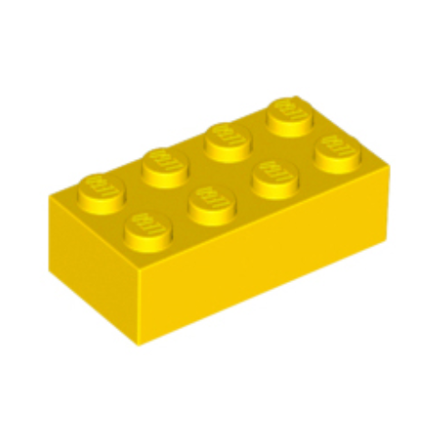 Yellow Brick 2 x 4