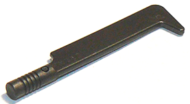 Pearl Dark Gray Minifigure, Weapon Sword, Uruk-hai