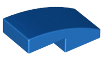 Blue Slope, Curved 2 x 1 x 2/3