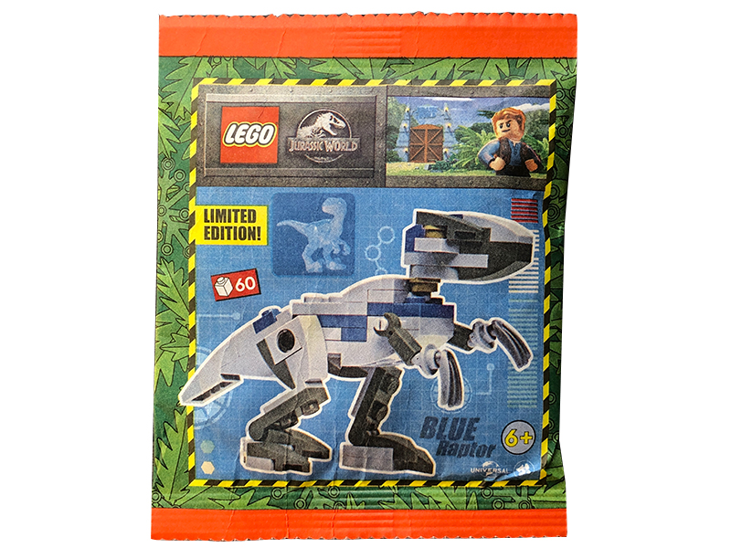 122225 Blue Raptor paper bag