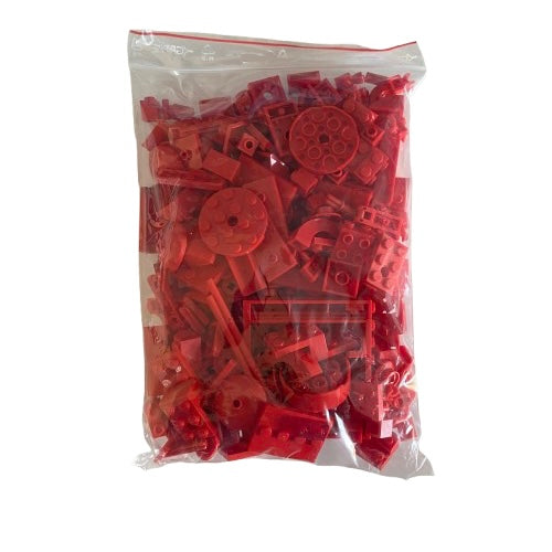 LEGO i lösvikt | 200 gram | Röd mix