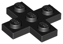 Black Plate, Modified 3 x 3 Cross