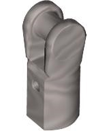 Metallic Silver Bar Holder with Handle