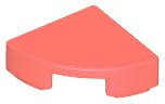 Coral Tile, Round 1 x 1 Quarter