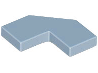 Sand Blue Tile, Modified Facet 2 x 2