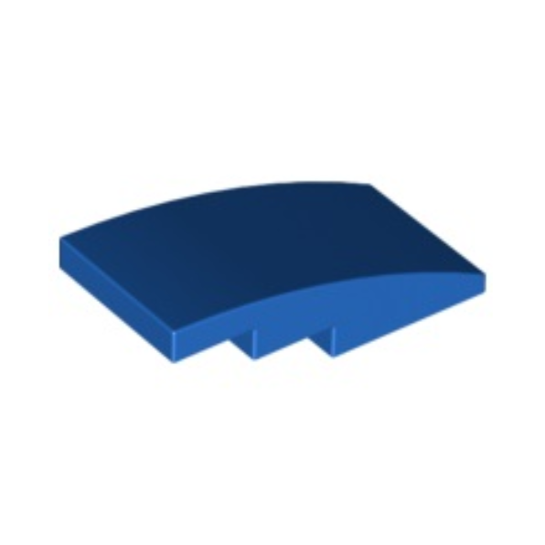 Blue Slope, Curved 4 x 2