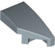 Sand Blue Wedge 2 x 1 x 2/3 Right