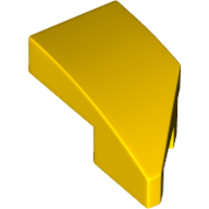 Yellow Wedge 2 x 1 x 2/3 Left