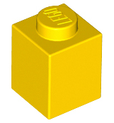 Yellow Brick 1 x 1