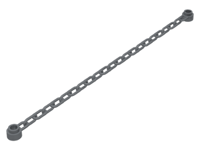 Dark Bluish Gray Chain 21 Links (16-17L)