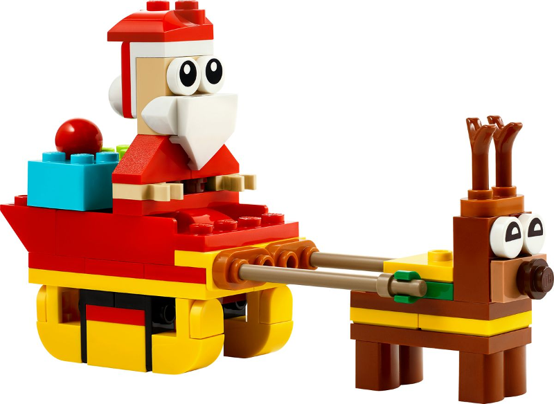 30670 Santa's Sleigh Ride paper bag