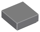 Dark Bluish Gray Tile 1 x 1