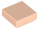Light Nougat Tile 1 x 1