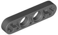Dark Bluish Gray Technic, Liftarm Thin 1 x 4 - Axle Holes
