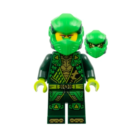 njo0928 Lloyd - Dragons Rising, Tunic with Shoulder Armor, Head Wrap