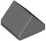 Dark Bluish Gray Slope 45 1 x 1 x 2/3 Double