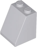 Light Bluish Gray Slope 65 2 x 2 x 2 with Bottom Tube