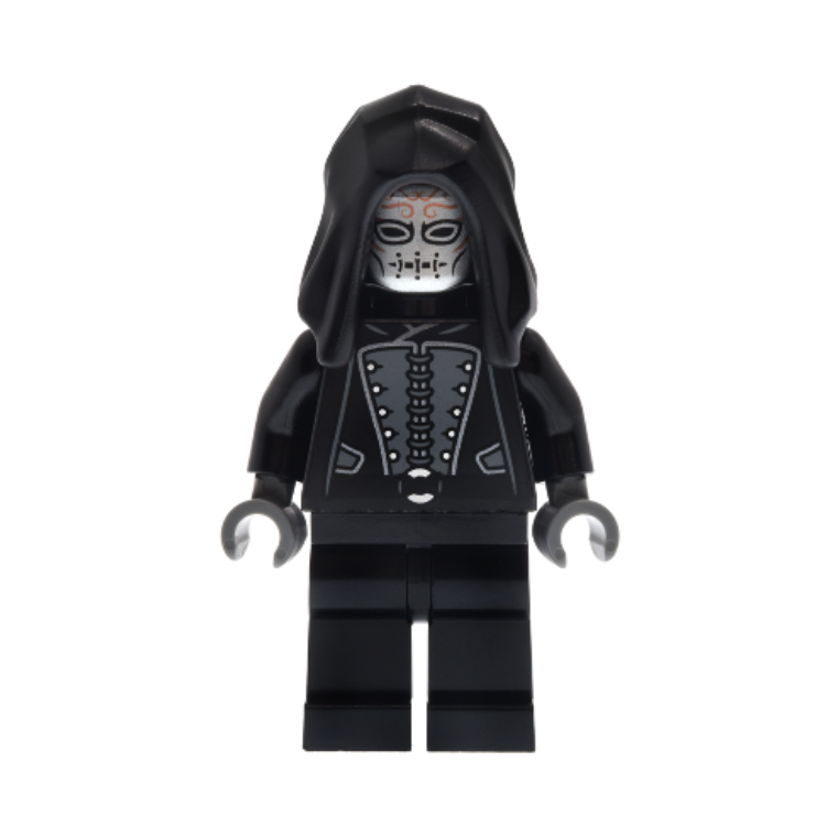 hp599 Death Eater - Black Hood, Black Arms