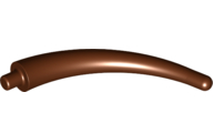 Reddish Brown Dinosaur Tail End Section / Horn
