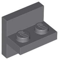 Dark Bluish Gray Bracket 2 x 2 - 1 x 2 Centered