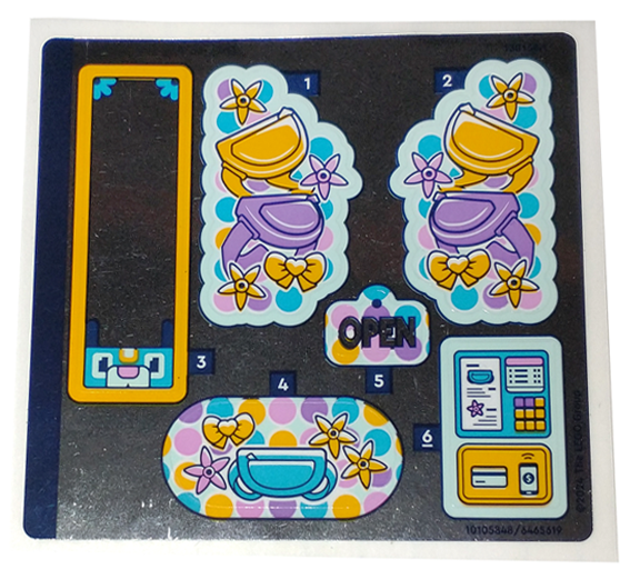 Sticker Sheet for Set 42608, Mirrored - (10105848/6465619)