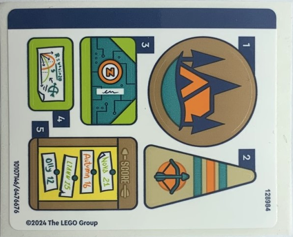 Sticker Sheet for Set 42622 - (10107146/6476676)