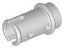 Light Bluish Gray Technic, Pin 1/2 without Friction Ridges
