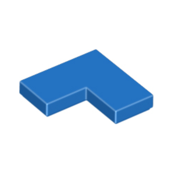 Blue Tile 2 x 2 Corner