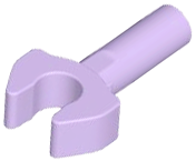Lavender Bar 1L with Clip Mechanical Claw - Cut Edges and Hole on Side