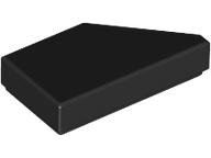 Black Tile, Modified 1 x 2 Wedge Left