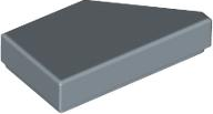 Sand Blue Tile, Modified 1 x 2 Wedge Left