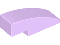 Lavender Slope, Curved 3 x 1