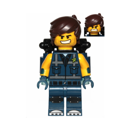 tlm174 Rex Dangervest - Smile, Teeth / Angry with Jet Pack