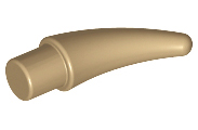 Dark Tan Barb / Claw / Horn / Tooth - Small
