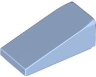 Bright Light Blue Slope 18 2 x 1 x 2/3