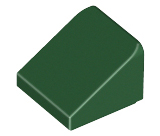 Dark Green Slope 30 1 x 1 x 2/3