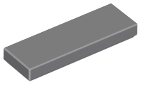 Dark Bluish Gray Tile 1 x 3