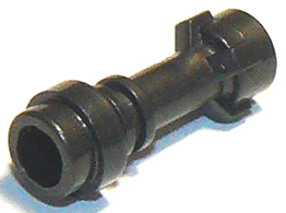 Pearl Dark Gray Minifigure, Weapon Lightsaber Hilt Straight