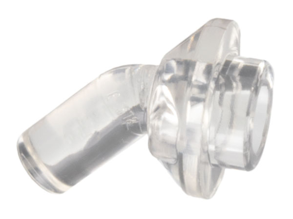 Trans-Clear Bar 1L with Angled Hollow Stud