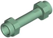 Sand Green Minifigure, Weapon Hilt Smooth Extended