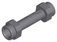 Dark Bluish Gray Minifigure, Weapon Hilt Smooth Extended