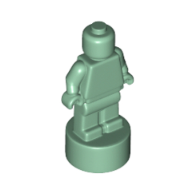 Sand Green Minifigure, Utensil Statuette / Trophy - 90398