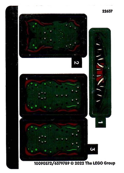 Sticker Sheet for Set 76207 - (10090572/6379789)