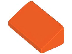 Reddish Orange Slope 30 1 x 2 x 2/3