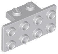 Light Bluish Gray Bracket 1 x 2 - 2 x 4