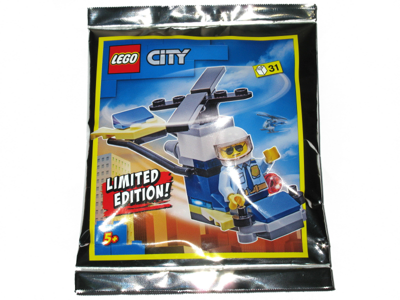 952101 Policeman and Helicopter foil pack