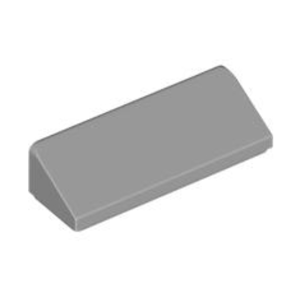 Light Bluish Gray Slope 30 1 x 3 x 2/3