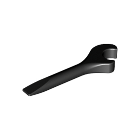 Black Minifigure, Utensil Tool Spanner Wrench / Screwdriver