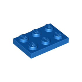 Blue Plate 2 x 3