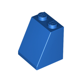 Blue Slope 65 2 x 2 x 2 with Bottom Tube
